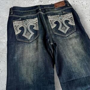 Mark Ecko Jeans‎ Embroidered Pockets Size 36